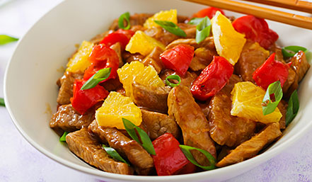 七一特鲜生抽招牌菜——彩椒烧牛肉