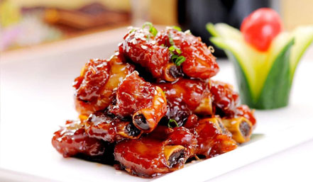 七一古酿原晒醋招牌菜——糖醋排骨