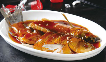 七谷醋招牌菜——西湖醋鱼